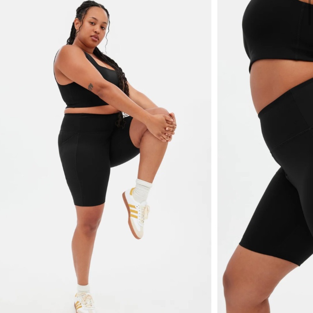 Girlfriend Collective Biker Shorts with Pockets